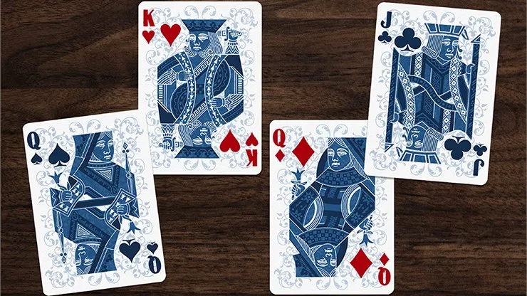 Light Blue Tulip Playing Cards - image 5