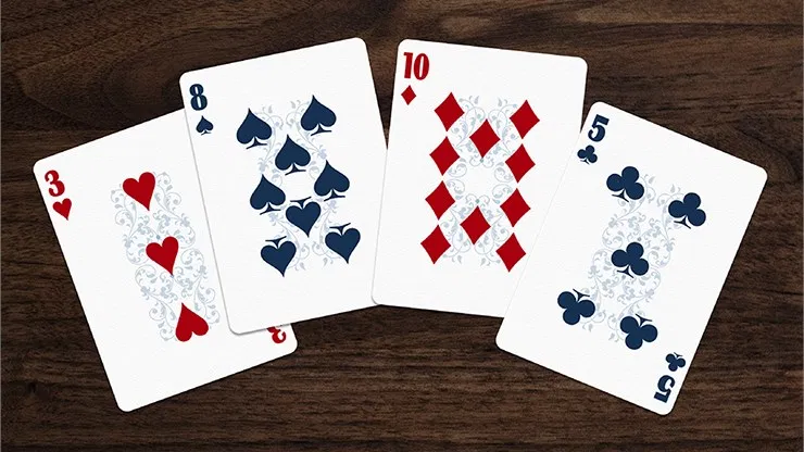 Light Blue Tulip Playing Cards - image 6