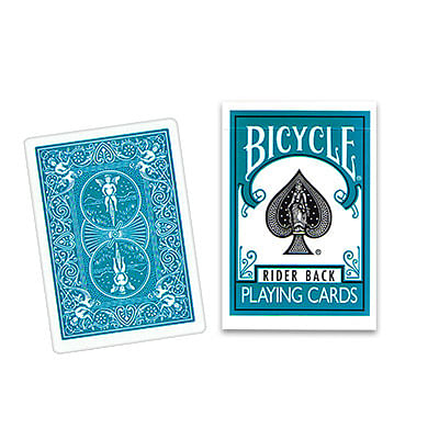 teal playing cards