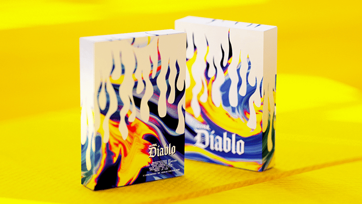 Ultra Diablo Blue Playing Cards - thumbnail 3