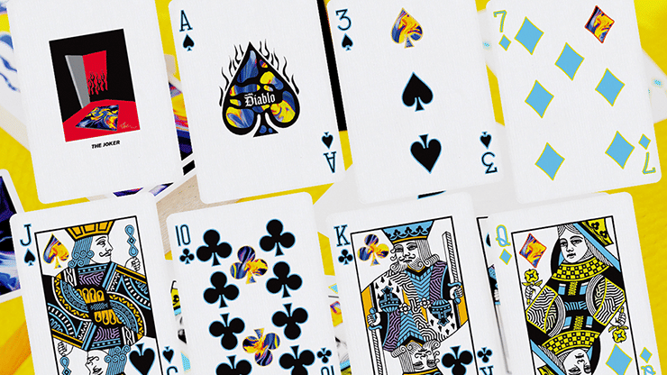 Ultra Diablo Blue Playing Cards - thumbnail 4