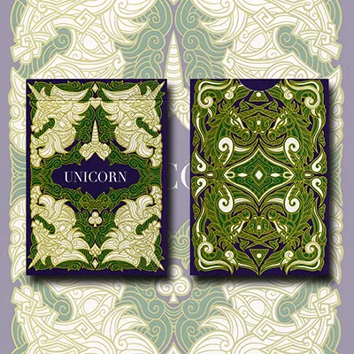 Unicorn Playing Cards (Emerald Edition) - image 1