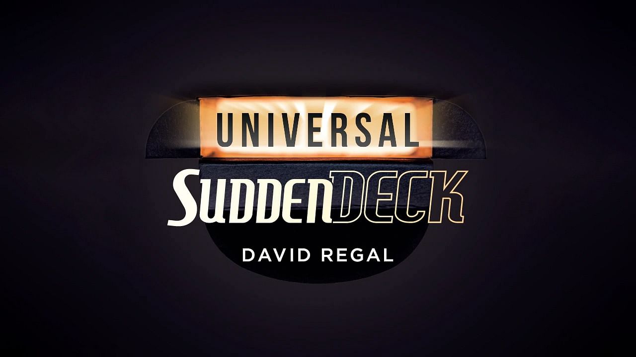Gimmick and Online Instructions by David Regal Details about   Sudden Deck 3.0 