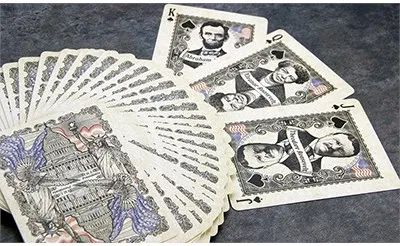 US Presidents Playing Cards (Limited Edition Black) - image 3