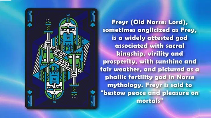 Valkyries Limited Edition Walhalla Playing Cards - image 6