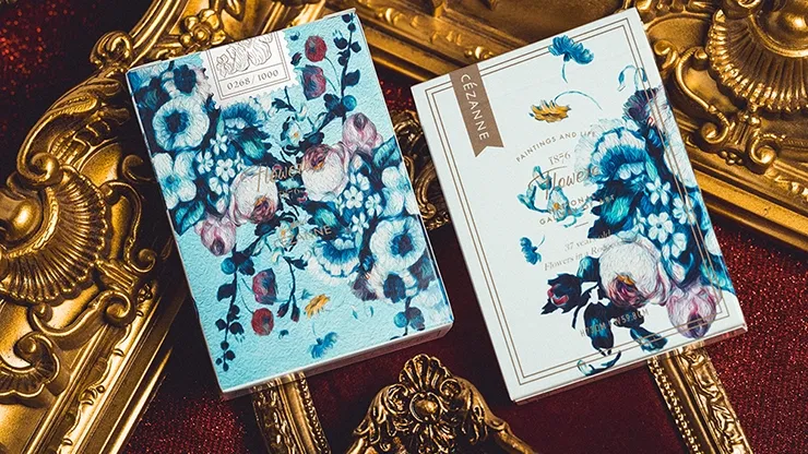 Van Gogh Flowers Rococo Playing Cards - image 1