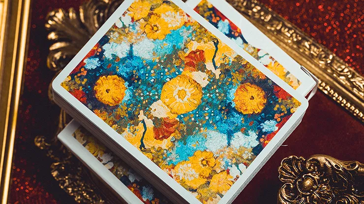 Van Gogh Zinnias Playing Cards - image 2