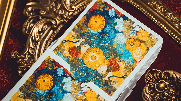 Van Gogh Zinnias Playing Cards - image 3