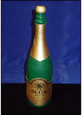 Vanishing Champagne Bottle