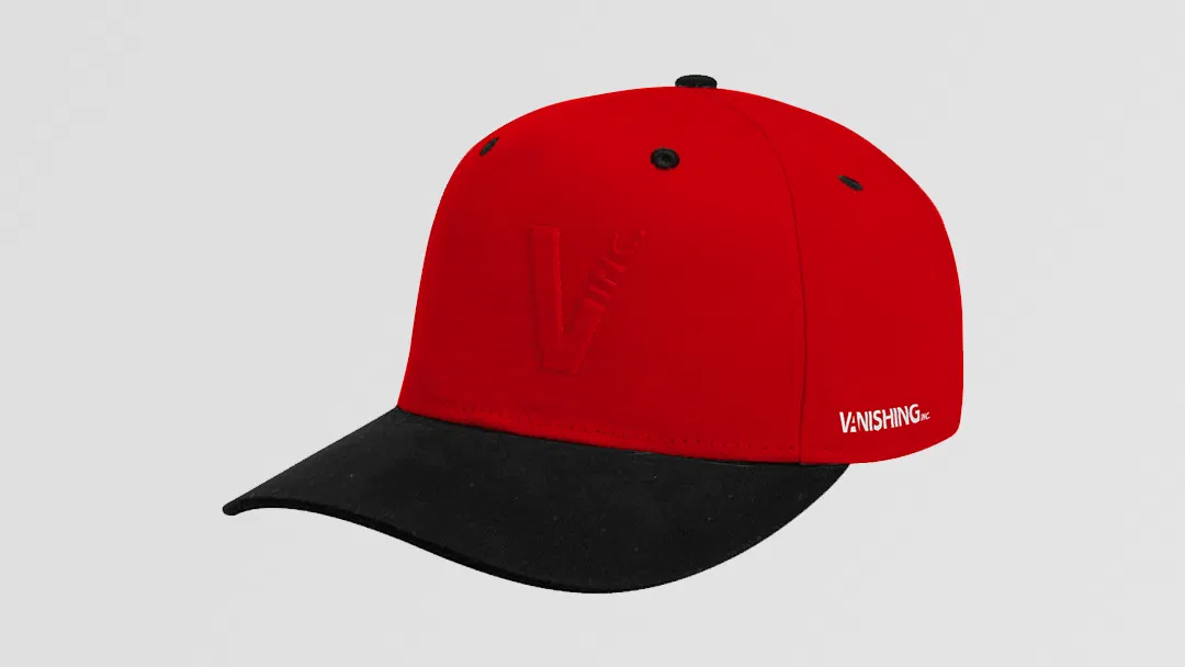 Vanishing Inc. Baseball Cap (Red)