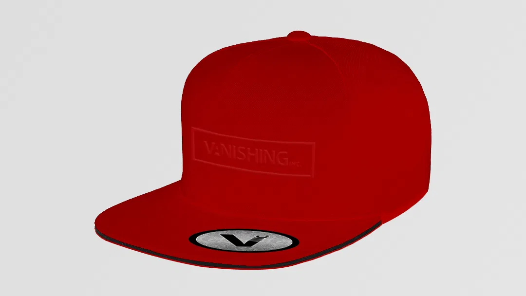 Vanishing Inc. Snapback (Red)