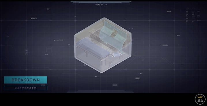 Vanishing Ring Box (Black and Red Set) - thumbnail 5