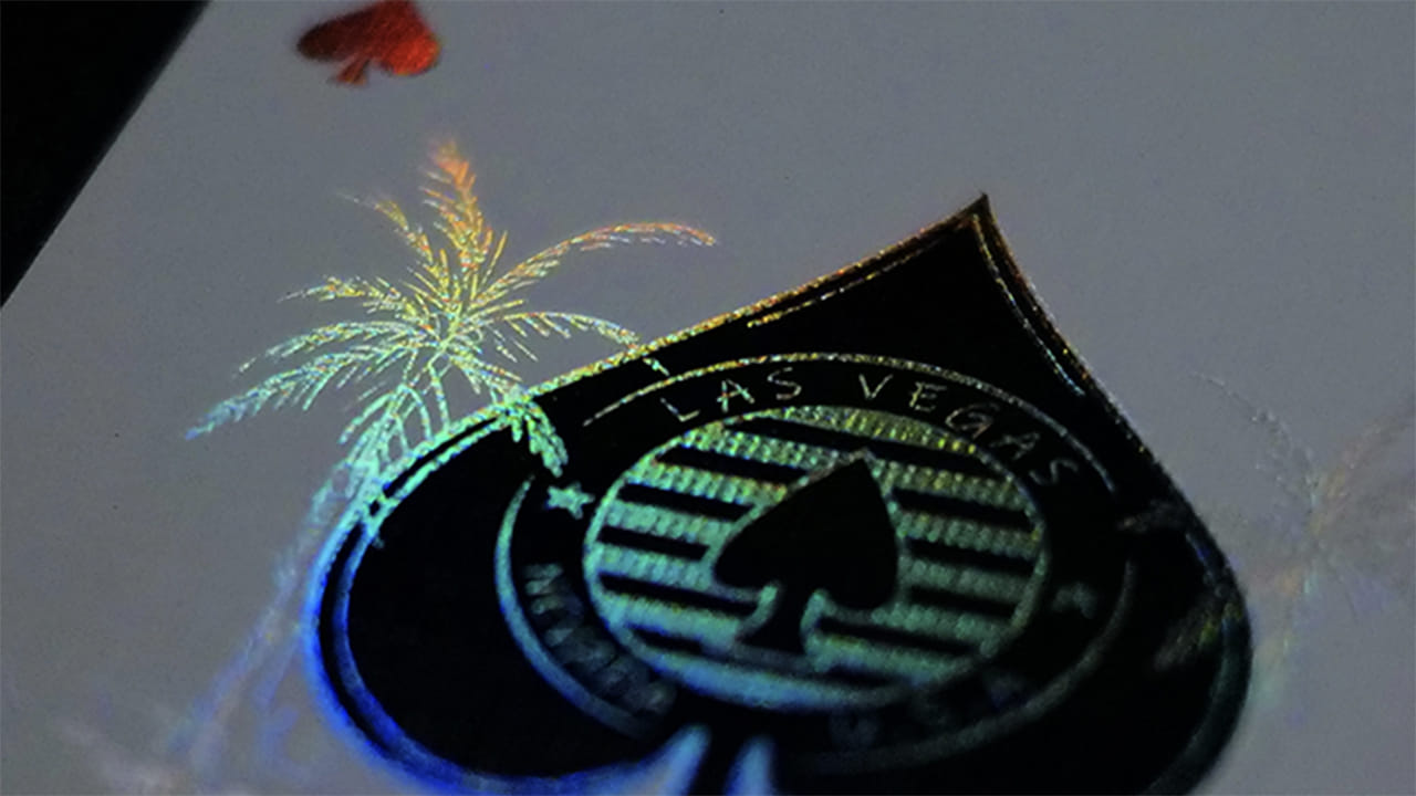 Gold Vegas Diffractor Playing Cards Vanishing Inc. Magic shop