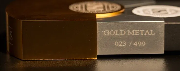 Gold Vegas Diffractor Playing Cards - image 3