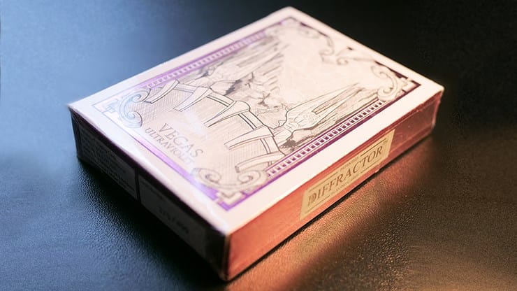 Ultraviolet Vegas Diffractor Playing Cards - thumbnail 7