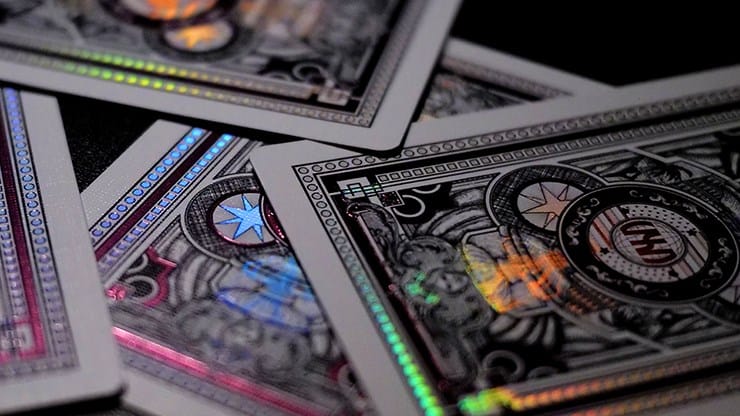 Ultraviolet Vegas Diffractor Playing Cards - thumbnail 2