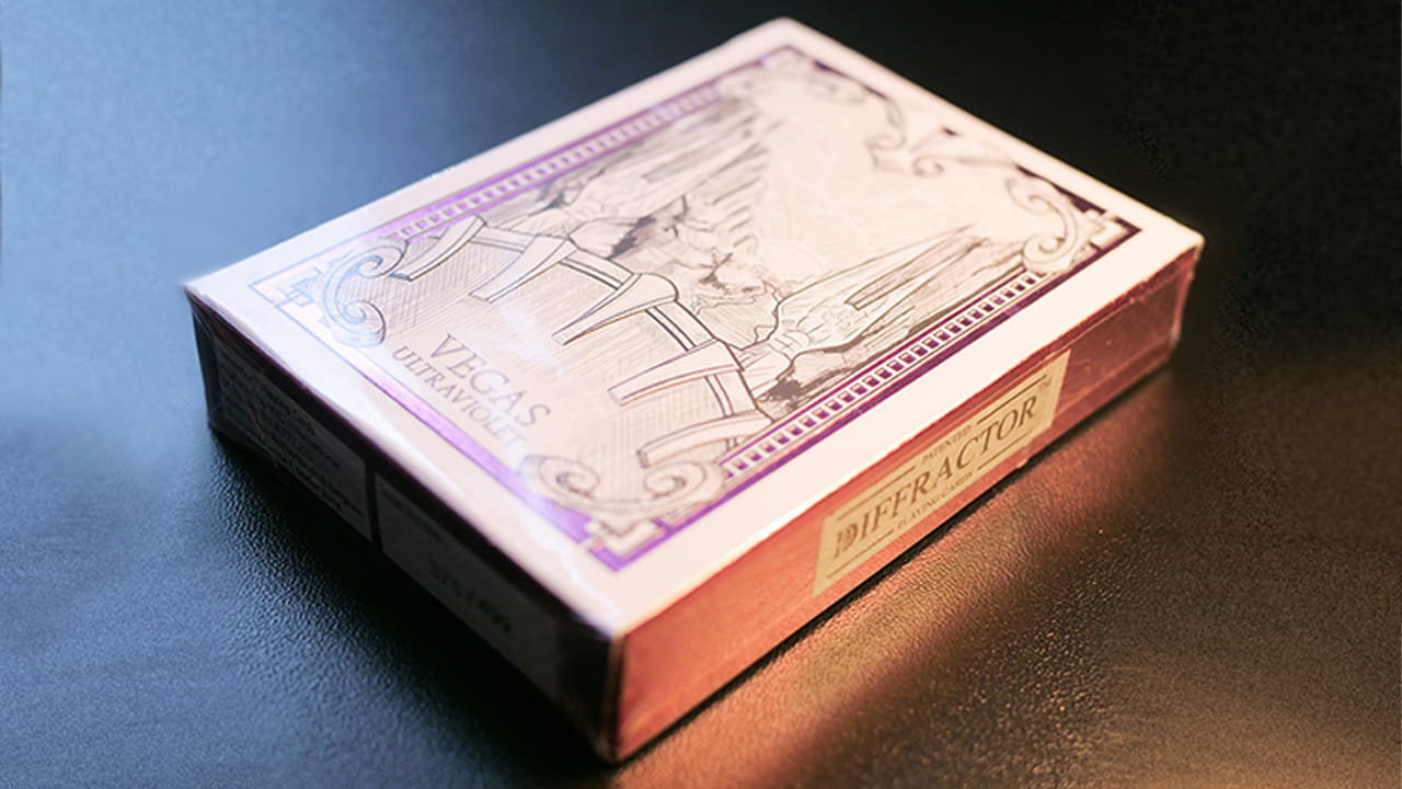 Ultraviolet Vegas Diffractor Playing Cards - thumbnail 6