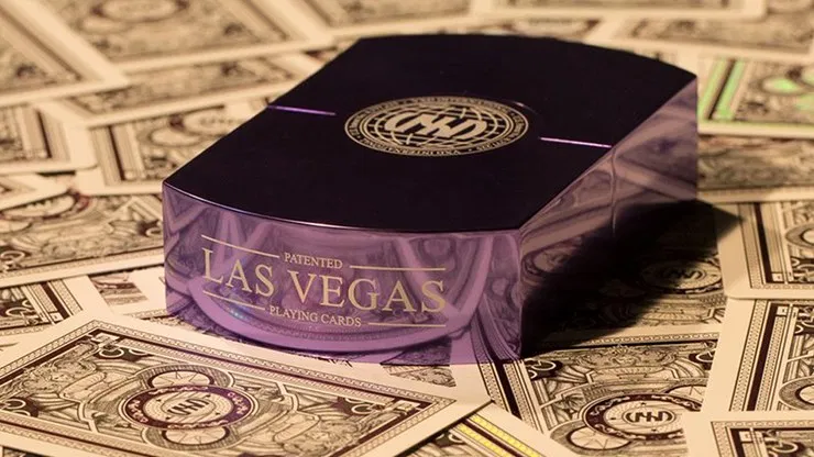 Ultraviolet Vegas Diffractor Playing Cards - image 2