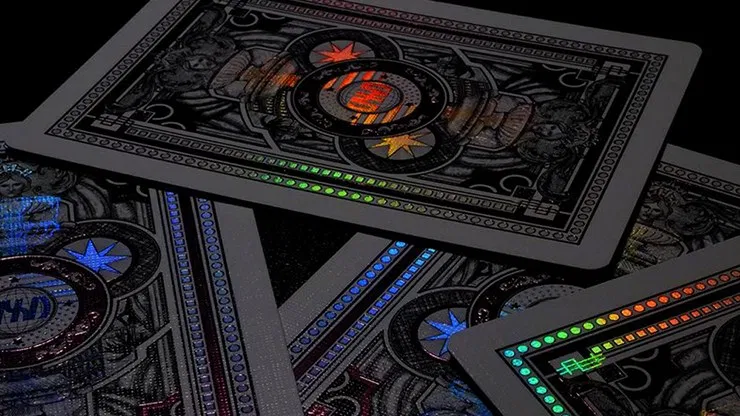 Ultraviolet Vegas Diffractor Playing Cards - image 4