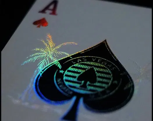 Ultraviolet Vegas Diffractor Playing Cards - image 5