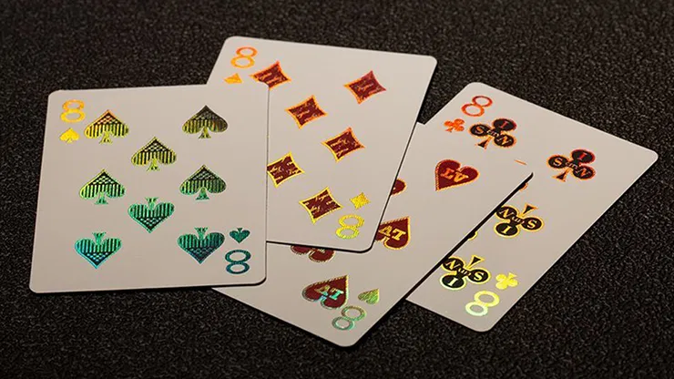 Rare Vertex Red Playing Cards - image 5