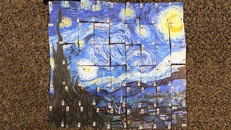 Vincent van Gogh “The Starry Night” Playing Cards Puzzle - image 11