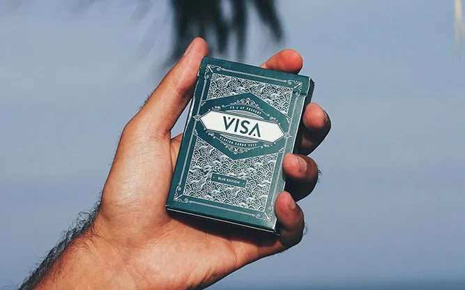Visa Blue Playing Cards - image 2