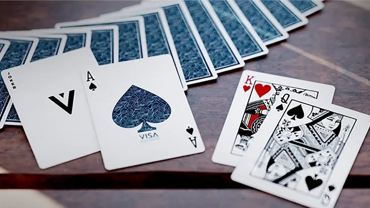 Visa Blue Playing Cards - image 5