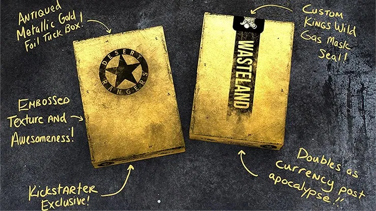 Wasteland Desert Ranger Edition Playing Cards - image 3