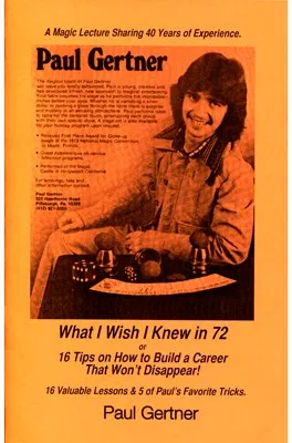 What I Wish I Knew in 72