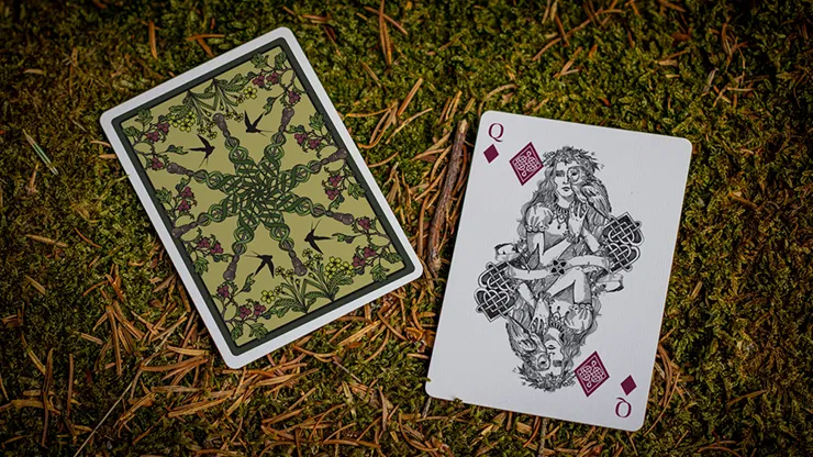 Wheel of the Year Beltane Playing Cards - image 3