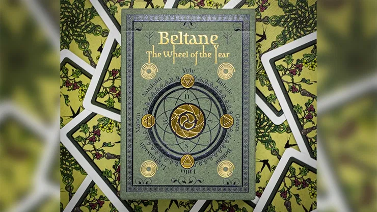 Wheel of the Year Beltane Playing Cards - image 1