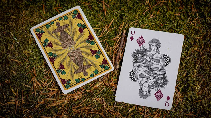 Wheel of the Year Lughnasadh Playing Cards - image 5