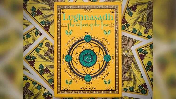 Wheel of the Year Lughnasadh Playing Cards - image 1