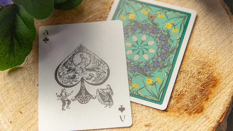 Wheel of the Year Ostara Playing Cards - image 2