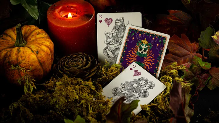 Wheel of the Year Samhain Playing Cards - image 2
