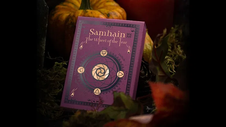 Wheel of the Year Samhain Playing Cards - image 1