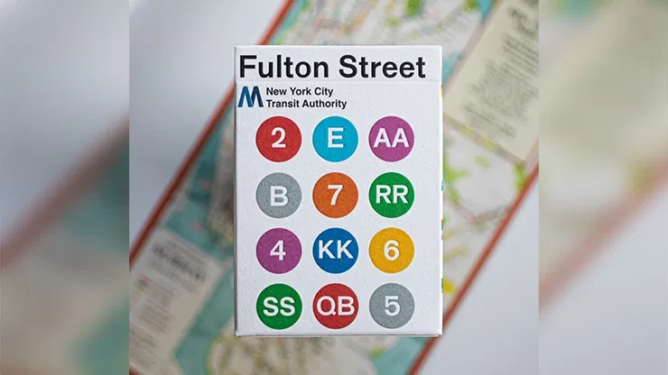 Fulton Street MTA Playing Cards - image 1