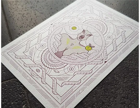 White Monolith Playing Cards - image 3