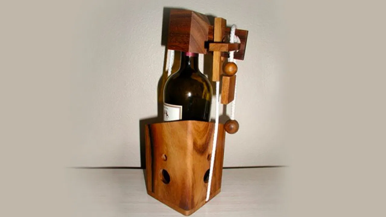 Wine Bottle Puzzle