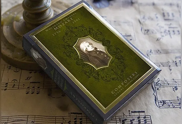 Composers Wolfgang Amadeus Mozart Playing Cards - image 1