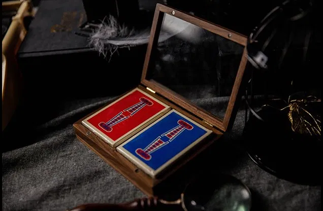 Wooden Playing Card Collection Box (2-Deck) - image 3