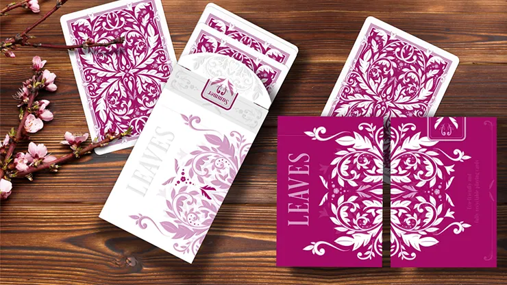 Wooden Leaves Summer Playing Cards Box Set - image 3