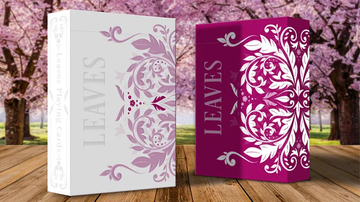 Wooden Leaves Summer Playing Cards Box Set - image 6
