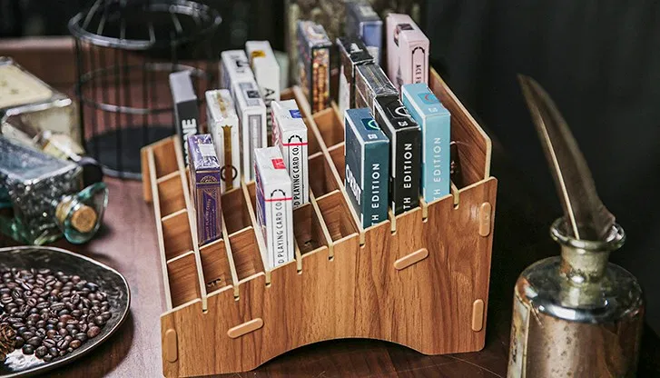 Wooden Playing Card Display Stand (Large | 40-Decks) - image 3