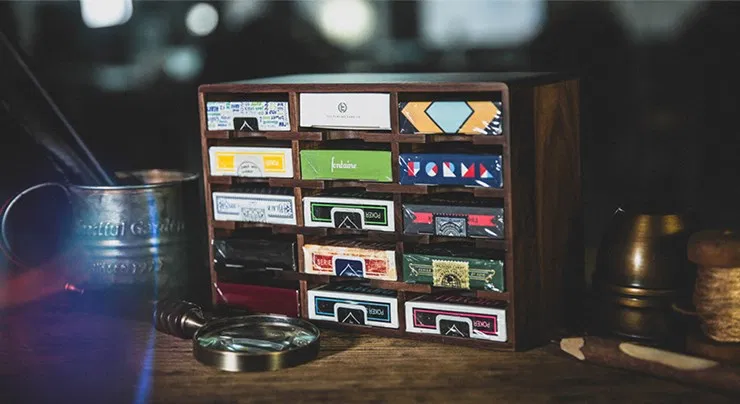Wooden Playing Cards Cabinet - image 1