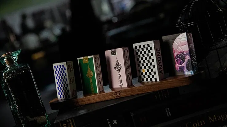 Wooden Sideways Playing Card Display Batten (5 Decks) - image 2