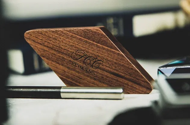 Wooden Playing Card Display - image 1