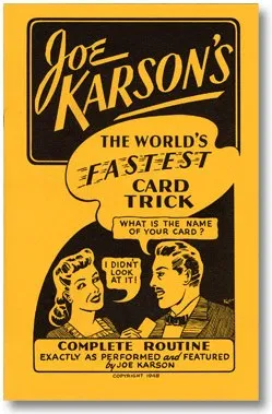 World's Fastest Card Trick - image 1