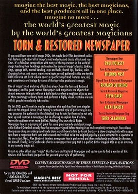 World's Greatest Magic - Torn And Restored Newspaper - thumbnail 2